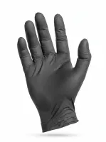 Mercator | Gants en nitrile | Sans poudre | Noir | Taille...