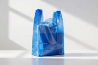 Sacs bretelles | Bleu | HDPE | En bloc | 30+20x60cm |...