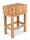 Butchers chopping block made of solid beech wood | 50x70x94cm | with base frame