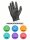 Dr Glove | Nitril Handschuhe | Puderfrei | Schwarz | Größe S | 100 Stück / Pack