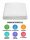 Side gusset bags | HDPE | F2 | 62+42x65cm | White | 1000 pcs / carton