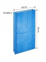 Side gusset bags | HDPE | F2 | 60+40x80cm | Blue |...