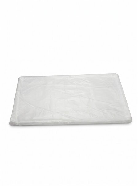 Side gusset bags | HDPE | F2 | 60+40x80cm | White | Transparent | 1000 pcs / carton