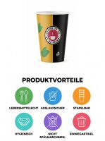 Kaffeebecher | 8 oz | 1000 Stück / Karton | (20x50)