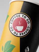 Kaffeebecher | 8 oz | 1000 Stück / Karton | (20x50)