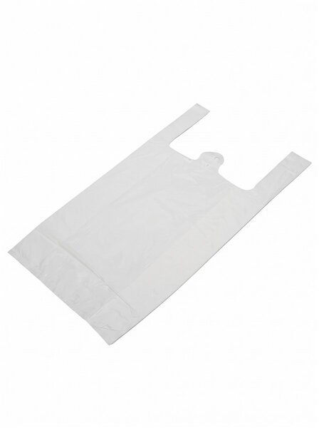 Sacs bretelles blancs | ELITE | En bloc | 25+12x45cm | 1000 pièces / carton | (10x100)