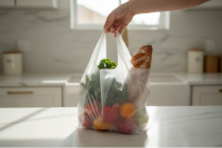 Sacs bretelles blancs | ELITE | En bloc | 25+12x45cm | 1000 pièces / carton | (10x100)